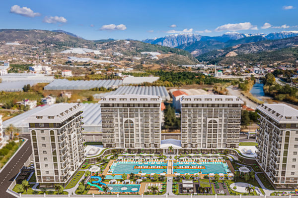 Penthouses in Luxury Complex for Sale in Demirtas Alanya