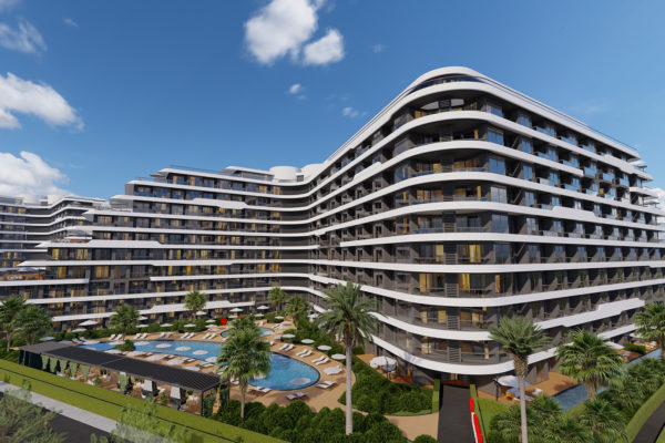 Superluksuriøse leiligheter til salgs i Altintas, Antalya